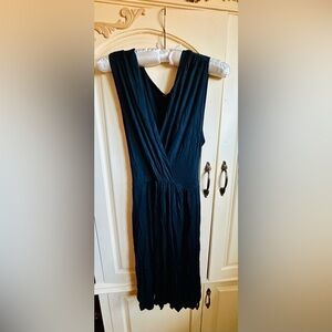 Elegant Black Sleeveless Dress
